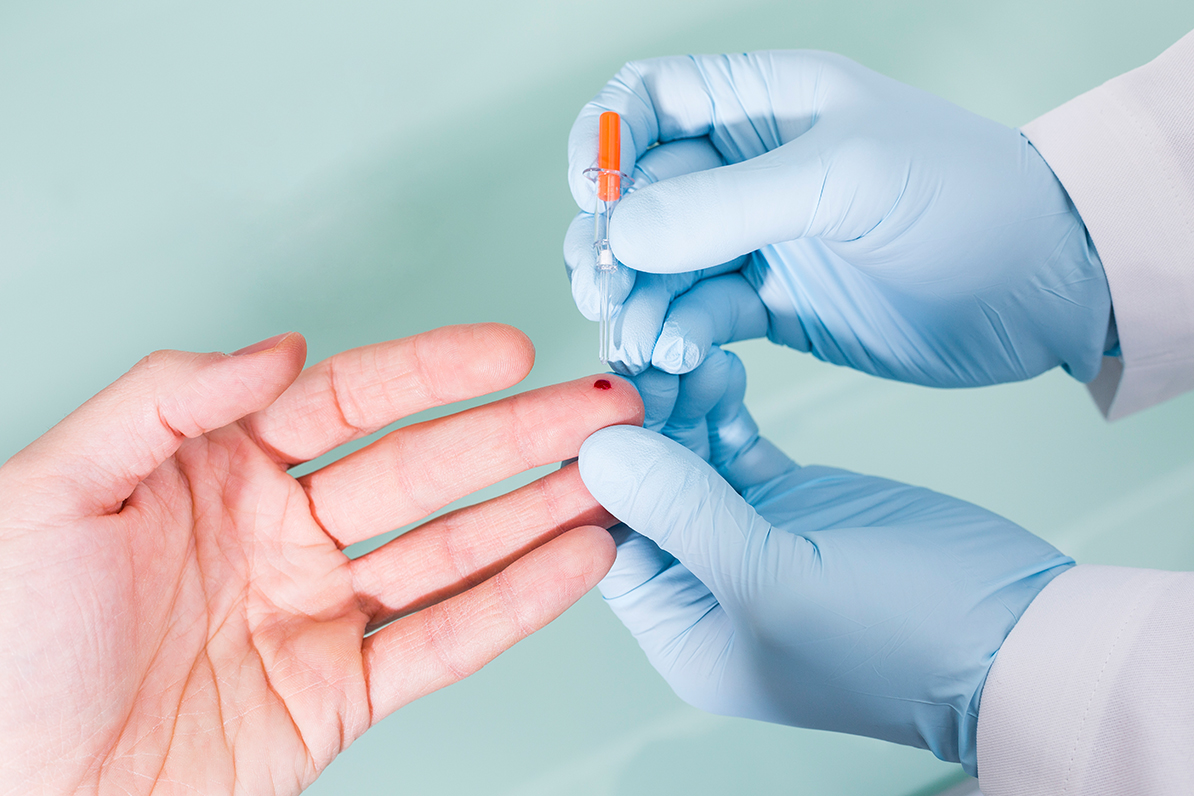 Blut Schnelltest Blut Schnelltest