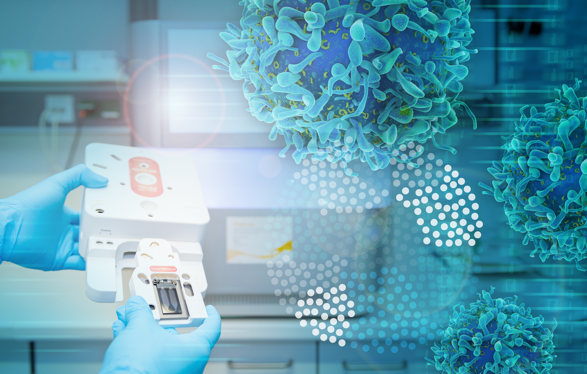 Gerät zur Sequenzierung, CAR-Zellen, Bioinformatik