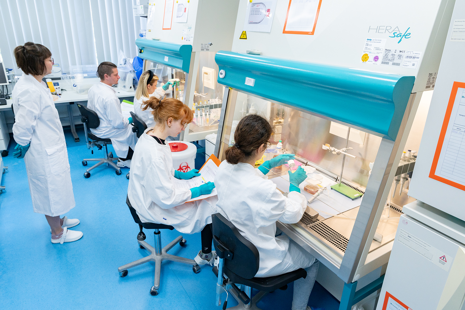 QualiBioPharma-Ausbildung am Fraunhofer IZI