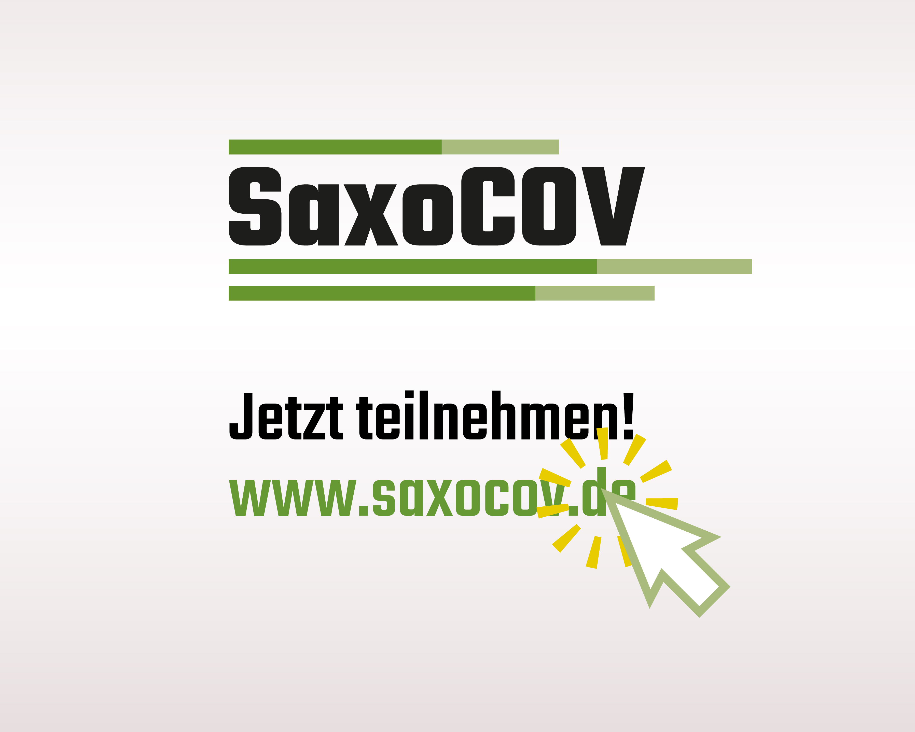 Das vom Freistaat geförderte Forschungskonsortium SaxoCOV ruft alle sächsischen Bürgerinnen und Bürger auf, an einer Online-Umfrage zur Corona-Pandemie teilzunehmen.
