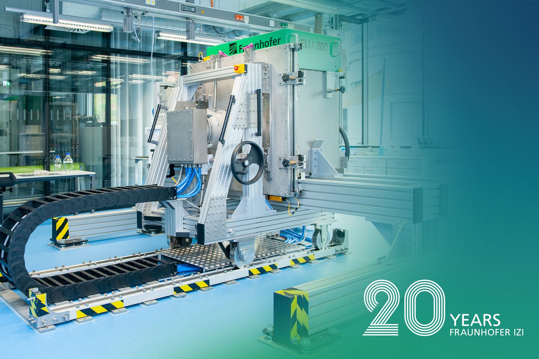 Large machine in a research laboratory